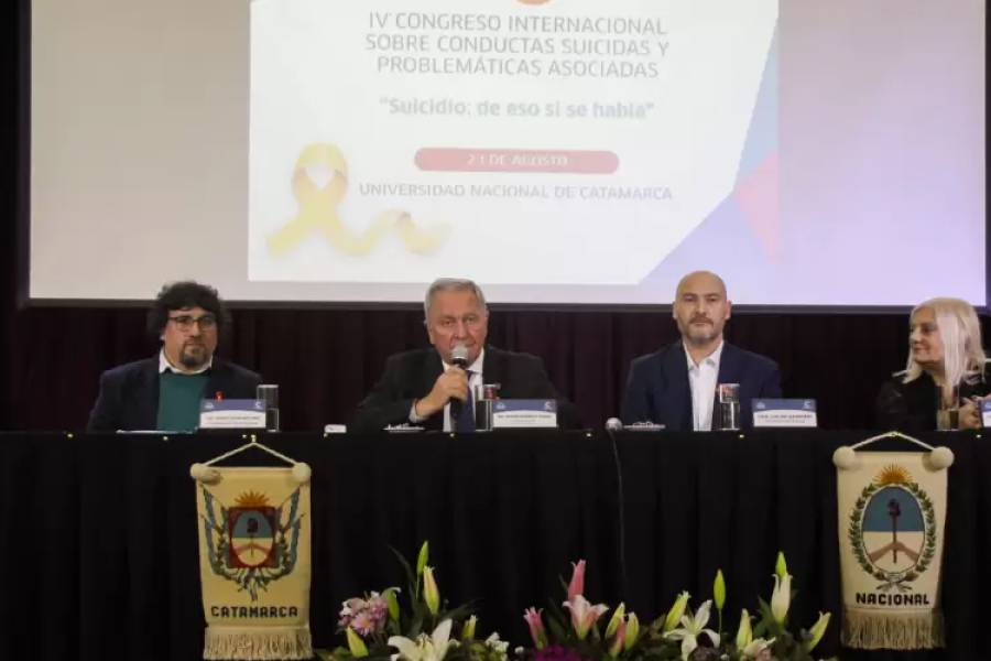 Se realiza en Catamarca IV Congreso Internacional sobre Conductas Suicidas y Problemáticas Asociadas