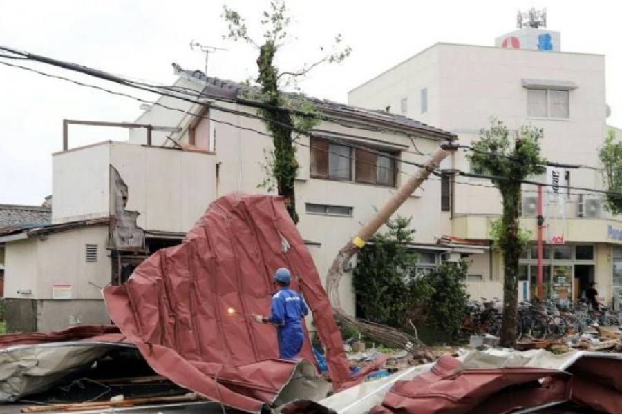 Japón: el tifón Shanshan deja 4 muertos, más de 100 heridos e inundaciones