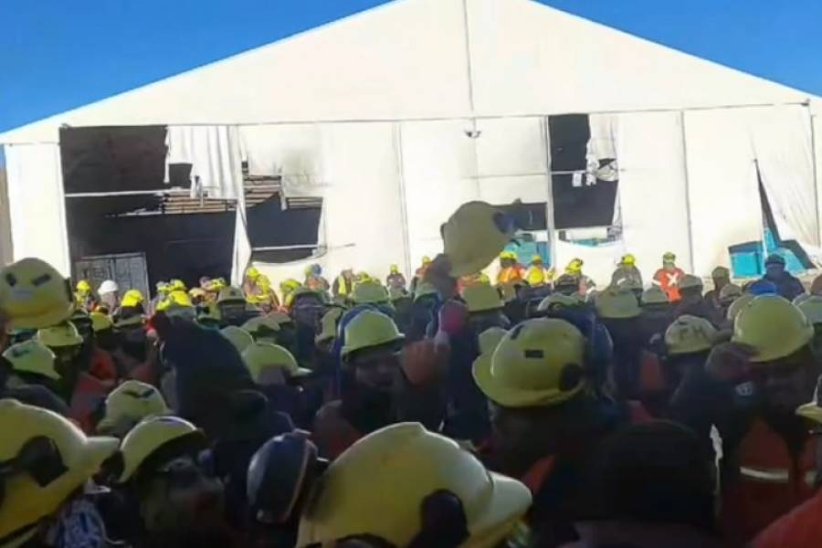 Operarios de Livent se manifiestan en las instalaciones de la minera por posibles despidos