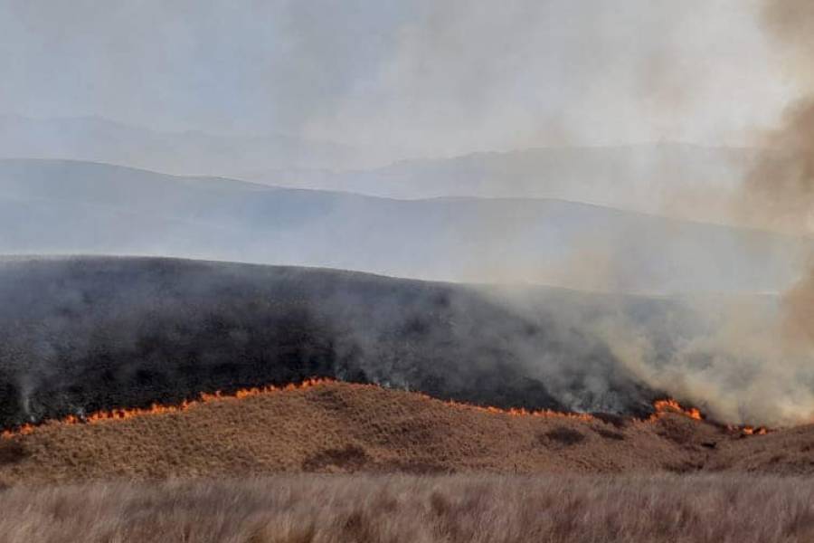 Nuevos focos de incendio en Andalgalá