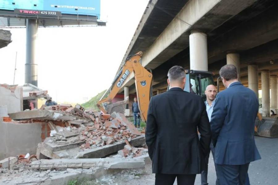 Derribaron dos bunkers de drogas en Rosario relacionados a los crímenes del colectivero y el playero