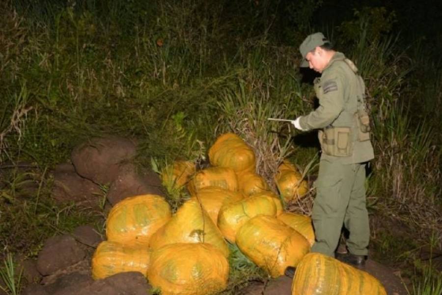 La impresionante cantidad de kilos de marihuana secuestrados en distintos puntos del país