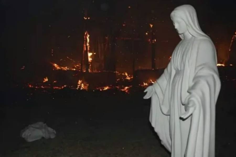 El misterio de la Virgen que quedó intacta después de los incendios en Córdoba