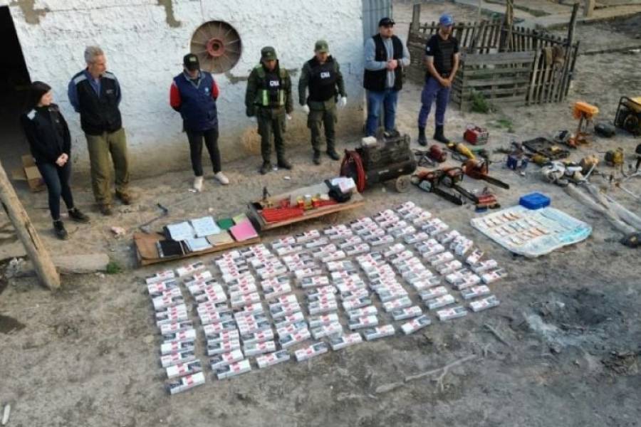 Armas, animales y 6 tractores: el piquetero millonario del Chaco suma más delitos