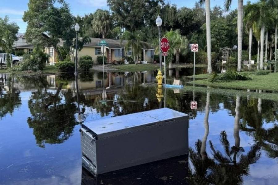 Antes y después: así luce la costa oeste de Florida tras el huracán Milton