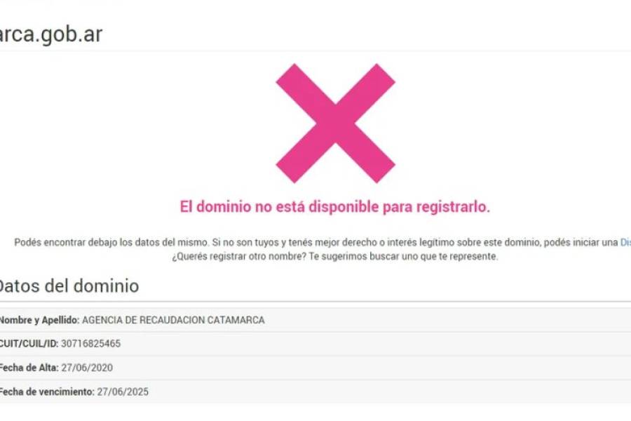 Sin la AFIP, ¿dónde se factura?: el dominio de Internet ARCA.gob.ar no está disponible