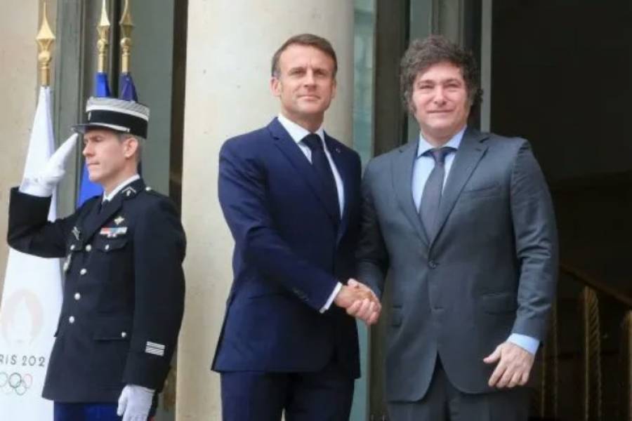 Emmanuel Macron visitará a Javier Milei en Buenos Aires