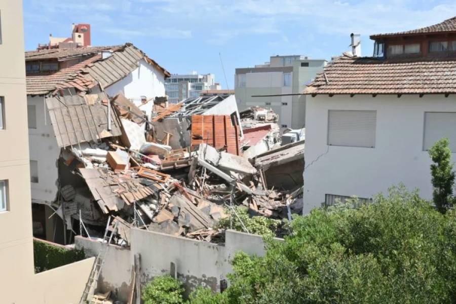 Derrumbe en Villa Gesell: excarcelaron a dos albañiles y dos capataces