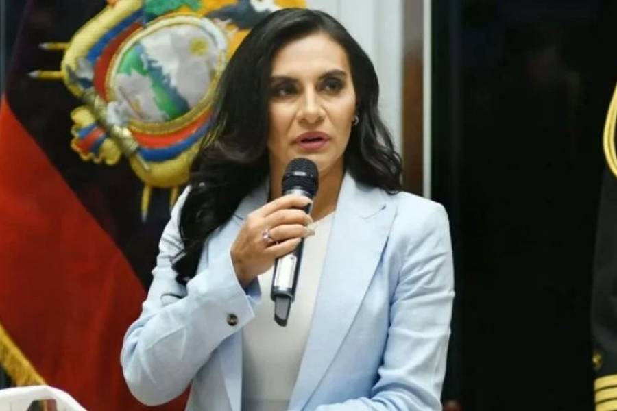 Inhabilitaron a la vicepresidenta de Ecuador por 