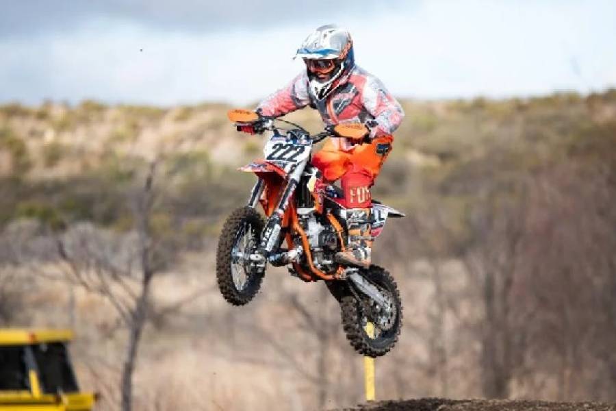 Catamarqueño se coronó Subcampeón de motocross