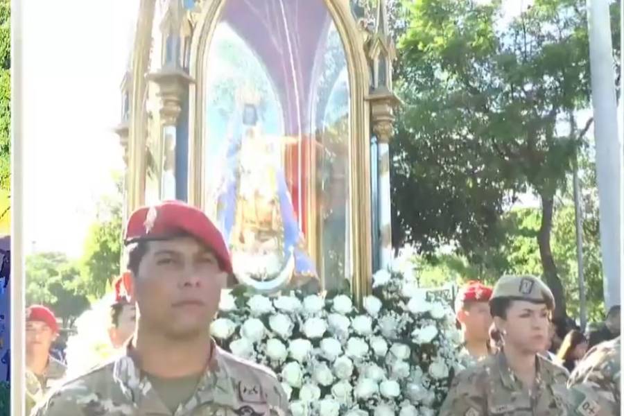 La Virgen protectora de los Peregrinos retorna al Camarín 