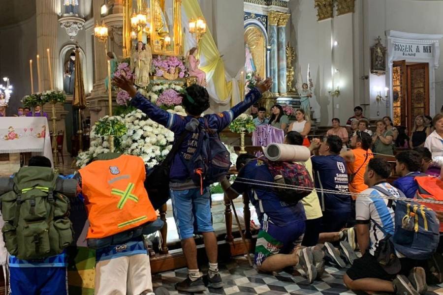 La Virgen del Valle movilizó a más de 117 mil personas durante el fin de semana