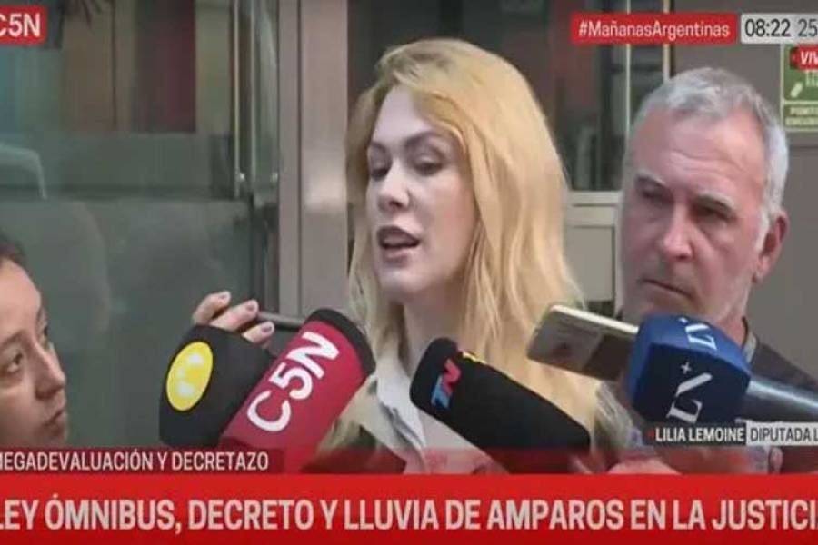 Lilia Lemoine acusó a los diputados de burlarse de Javier Milei